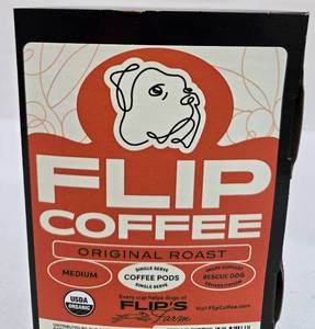 lot 674 image: Flip Coffee Original Roast Single Serve Coffee Pods - Retail $12