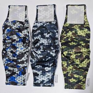 lot 675 image: (3) Pet Soft Belly Band Male Dog Wrap Washable Dog Diapers, X-Small 9 to 11-in waist