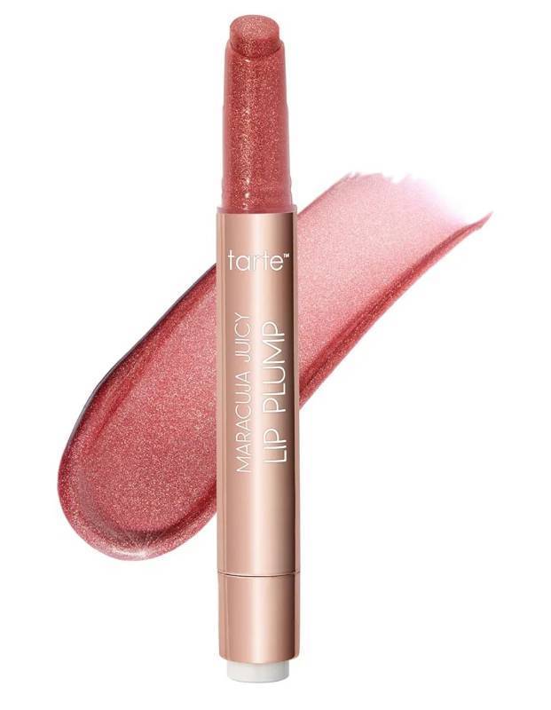 lot 16908 image: Hydrating & Volumizing Lip Gloss Balm with Hyaluronic Acid & Vitamin E, Plumps & Moisturizes, Vegan & Cruelty-Free - Retail $27