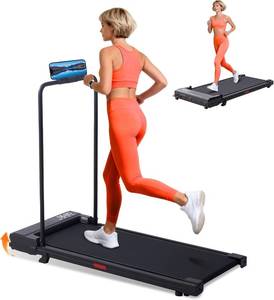 $100 Walking Pad Treadmill Handle Bar, 3.0HP Treadmill 0.6-7.6MPH