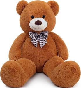 lot 7418 image: MaoGoLan Giant Brown Teddy Bear, 4 Feet (47) Plush Gift