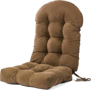 lot 7455 image: Rocking Chair Cushions Set - Non-Slip Adirondack Cushions Ties