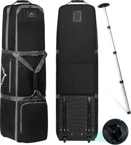 lot 7478 image: $64 GoHimal Golf Travel Bag with Adjustable Rod, 900D Oxford