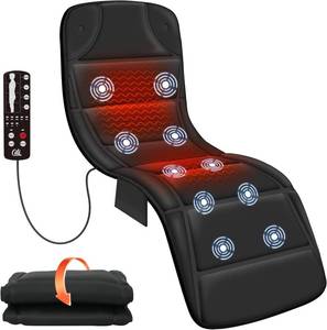 lot 7532 image: $73 CILI Full Body Massage Mat with Heat & Vibration Pad