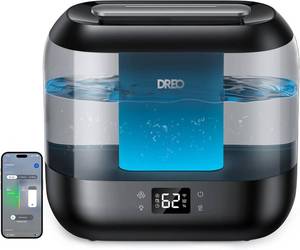 lot 7547 image: Dreo 4L Top-Fill Humidifier, 28dB, 36H, Nightlight, Black