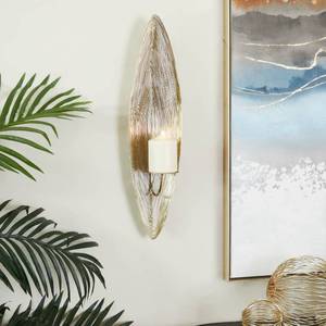 lot 7581 image: $64 TWO Pack Grayson Lane Candle Stainless Steel Sconce Candle Holders
