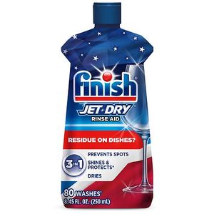 lot 37928 image: Finish Jet-Dry Rinse Aid, Dishwasher Rinse & Drying Agent - 8.45 fl oz