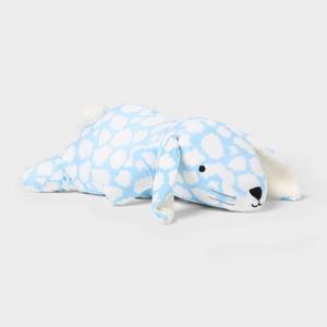 lot 40786 image: Cloud Bunny Weighted Plush Kids Throw Pillow - Pillowfort