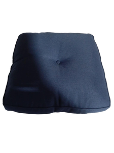 lot 40826 image: Navy Blue Back Pillow Cushion 21in x 21in