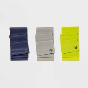 lot 42441 image: Flat Band Kit Blue - All in Motion Medium Resistance, Total Body Workout, Latex