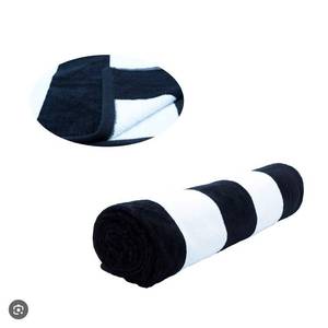 lot 42443 image: X-Large (35x 60) CABANA STRIPE TOWEL Beach Pool Eco 100% Cotton MADE IN TURKEY