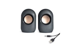 lot 42459 image: Onn. 100009049 USB3.5 Mm Aux Wired Portable Stereo Speakers 2.5