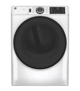 lot 21 image: GE Smart Front Load Electric Dryer with Sanitize Cycle - Retail $1,100