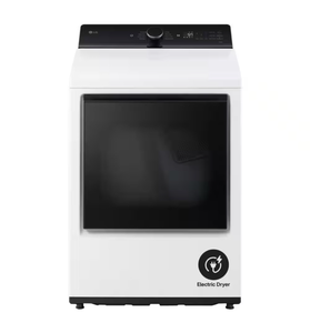 lot 26 image: LG Electric Dryer with EasyLoad Door - Retail $1,400