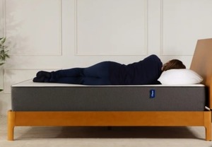 lot 289 image: Casper Cooling Select 12 Memory Foam Mattress Queen Size Torn Cover