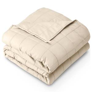 lot 5153 image: $119 Amazon.com Bare Home Weighted Blanket King Size 25lb (80 x 87) for Adults - All-Natural 100% Cotton - Premium Heavy Blanket Nontoxic Glass Beads (Sand, 80x87)  Home & Kitchen