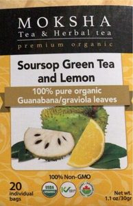 lot 7079 image: Soursop Green Tea and Lemon 20 Bags BB 102026