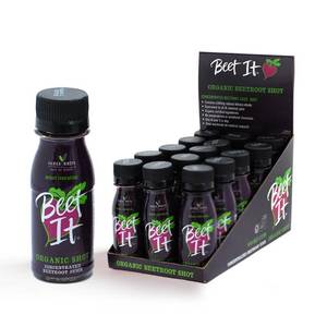 lot 7093 image: BEET IT Circulation Organic Beet Root Juice Shots - 300mg Dietary Nitrate for Heart Health Support (15 x 2.4 fl. oz.), Non-GMO, Natural Blood Pressure Support & Juice Shots BB 22026