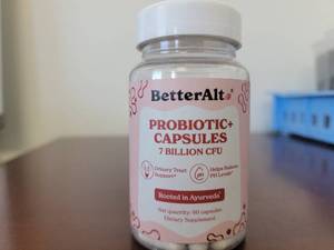 lot 7099 image: Better Alt Probiotic Capsules  1-Month Pack BB 62026