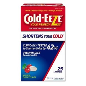 lot 7145 image: Cold-Eeze Cold Remedy Cherry Lozenges - 25ct