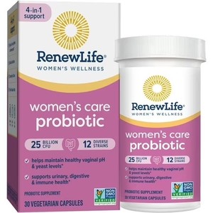 lot 7154 image: ReNew Life Ultimate Flora Womens Daily Probiotic Veggie 30 Capsules BB 122023