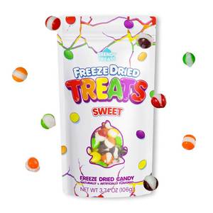 lot 7172 image: Trendy Treats Freeze Dried Candy - Fun, Exotic & Weird  Featured on Tik Tok Trendy Treats Channel  Delightful Crunchy Bites - Perfect Candy Gift for Kids - Resealable Packaging - 4.2oz