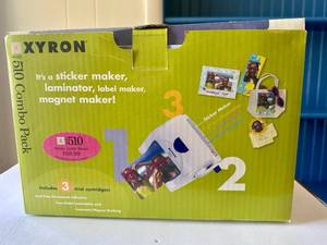 lot 111 image: Xyron 510 Combo Pack (see description)