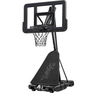 lot 120 image: Adjustable 4.4-10ft Basketball Hoop, w Shatterproof Backboard, Ball Return (See Description)