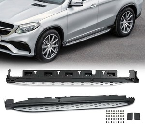 lot 401450 image: Retails for $196 New Pair Step Nerf Bars Running Boards Fit Mercedes C292 GLE-Class Side 2016-20