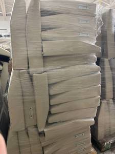 lot 401492 image: Couch parts - pallet of interlocking couch arms and back pieces with no cushions