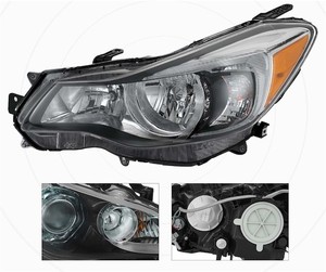 lot 391691 image: Driver Side Headlight Fit For 2013 2014 2015 XV Crosstrek 2012 Subaru Impreza