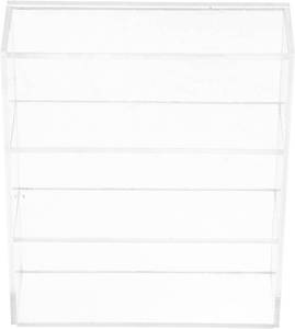 lot 491932 image: Acrylic Miniature Cake Cabinet Model Mini Bookcase Furniture for Dollhouse Realistic Transparent Bakery Display DIY Scene Accessory for Mini Houses