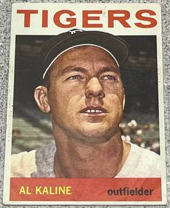 lot 115 image: 1964 Topps Baseball Card #250 - Al Kaline Detroit Tigers