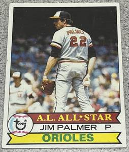lot 270 image: 1979 Topps Baseball Card #340 - Jim Palmer Baltimore Orioles AL All-Star