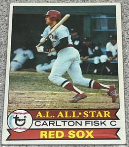 lot 273 image: 1979 Topps Baseball Card #680 - Carlton Fisk Boston Red Sox AL All-Star
