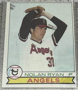 lot 275 image: 1979 Topps Baseball Card #115 - Nolan Ryan California Angels