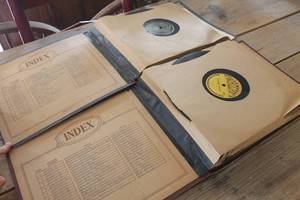 lot 1414 image: 2 Vintage Records in Binder