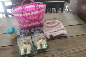lot 1464 image: NIP TY Maple the Bear Beanie Babies & More
