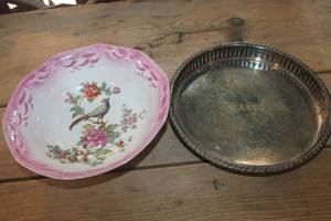 lot 1475 image: Vtg. Made in Germany Serving Bowl & More