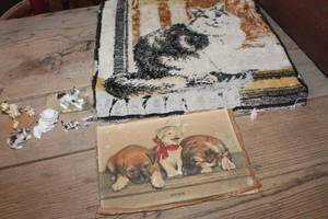 lot 1491 image: Vintage Cat Figurines and More