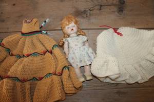 lot 1503 image: Antique Doll and More