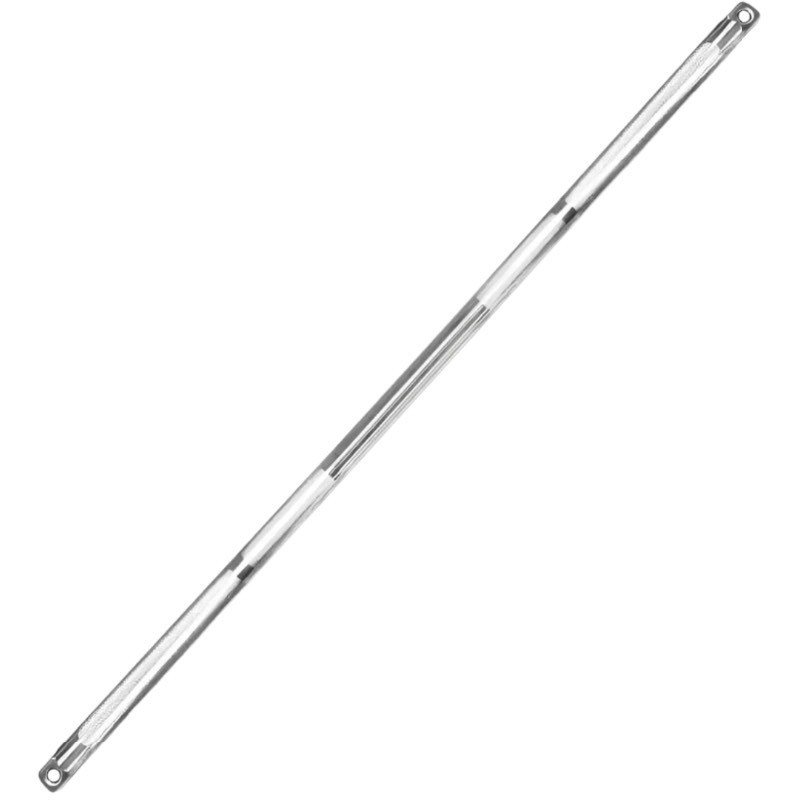 lot 41 image: FRENCH FITNESS CHROME 42 DUAL HOOK STRAIGHT BAR CABLE ATTACHMENT (NEW)