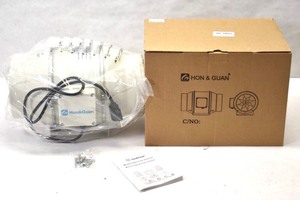 lot 159 image: Hon & Guan P6 Quiet 6 Inline Duct Fan Upgrade Motor Noise Ventilation