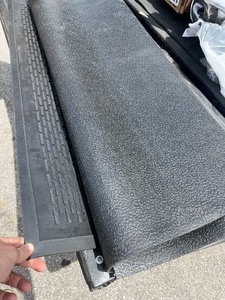 lot 23 image: Textured Quality Rubber Mat Black - 4 x 6
