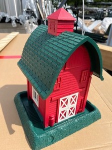 lot 14 image: Little Barn Bird Feeder see images - Adorable amd functional Garden Decor
