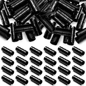 lot 9407 image: Joyfolk 100 Pcs 1-14 Inch Greenhouse Clips Plastic Clamps 32 mm black Garden Buildings Tube Clips for PVC Pipe Sunshade Nets Row Covers Frame Shelters Season Plant Gardening Supplies Accessories - Retail $28
