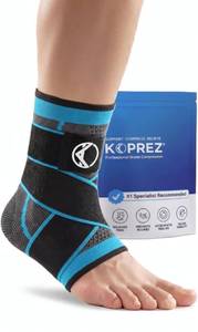 lot 25962 image: Koprez Plantar Fasciitis Sleeve - Plantar Fasciitis Relief, Plantar Fasciitis Socks, Ankle Compression Sleeve, Ankle Support for Women, Plantar Fasciitis Brace, Ankle Sleeve, Ankle Support Men - Retail $40