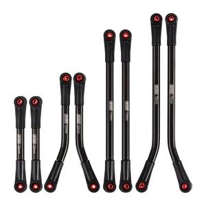lot 28181 image: INJORA High Clearance 4 Links Set Stainless Steel Linkage kit for Axial SCX24 Gladiator Dodge Power Wagon 124 RC Crawler Upgrade Parts Black - Retail $18