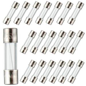 lot 28188 image: BOJACK 5x20mm 1.25A 1.25amp 250V 0.2x0.78 Inch F1.25AL250V Fast-Blow Glass Fuses (Pack of 20) - Retail $7