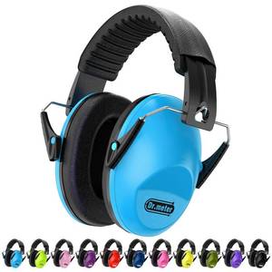 lot 28253 image: Dr.meter Noise Cancelling Headphones for Kids SNR27.4 Ear Muffs for Noise Reduction with Adjustable Headband - Kids Ear Protection for Monster Jam, Fireworks, Concerts Kid Autism Sensory - Retail $19
